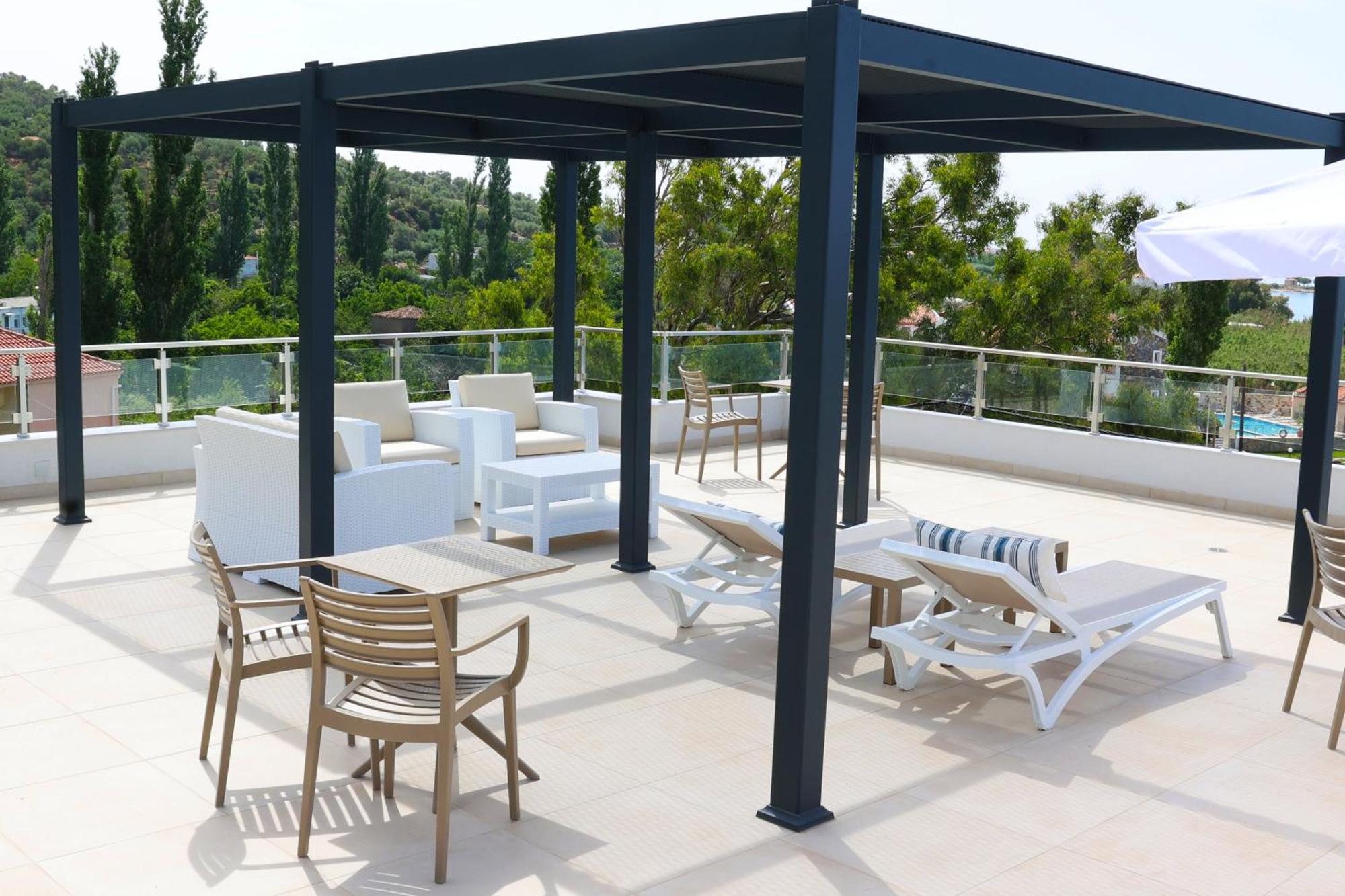 Ocean View Studios And Luxury Rooms Plomari Zewnętrze zdjęcie