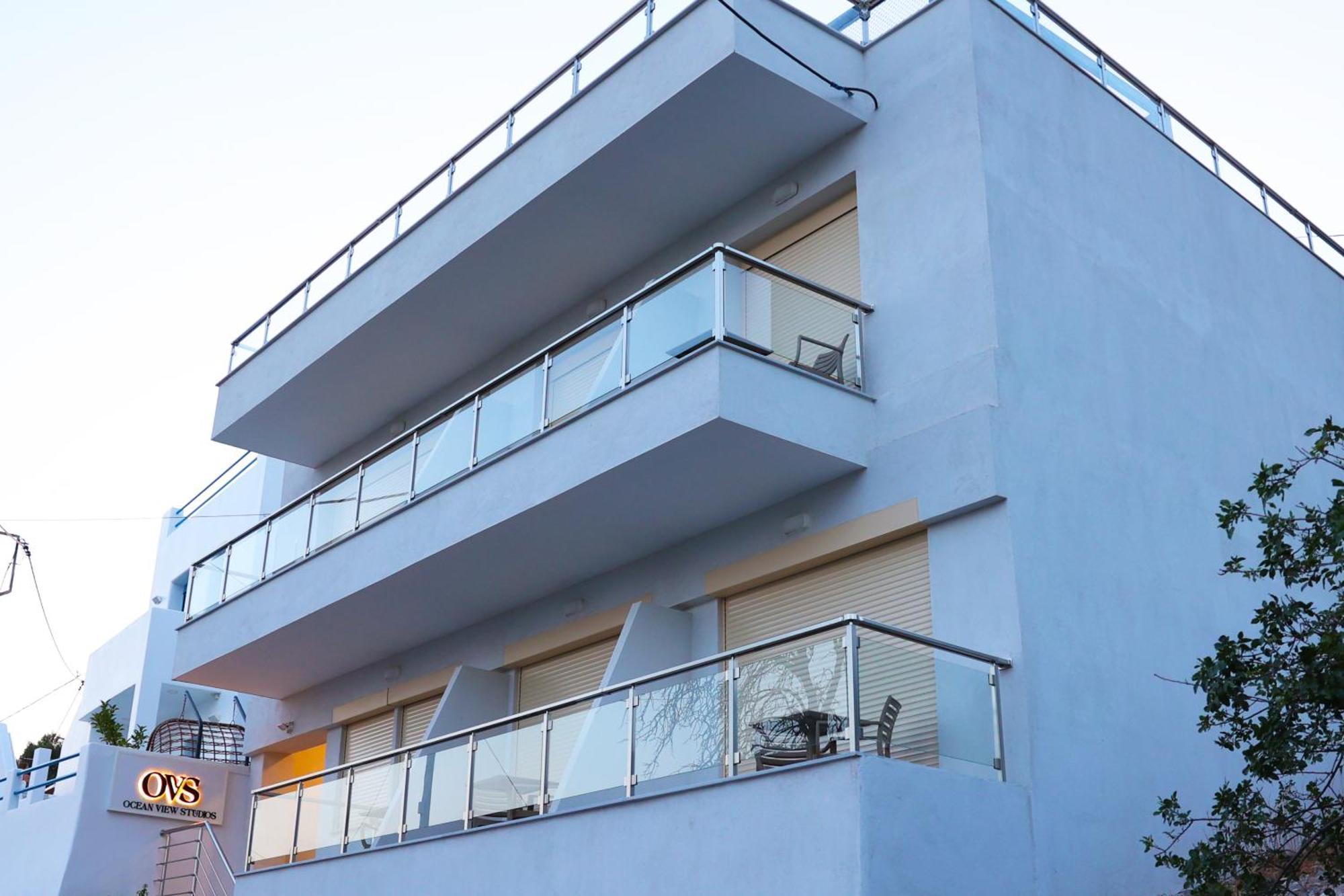 Ocean View Studios And Luxury Rooms Plomari Zewnętrze zdjęcie